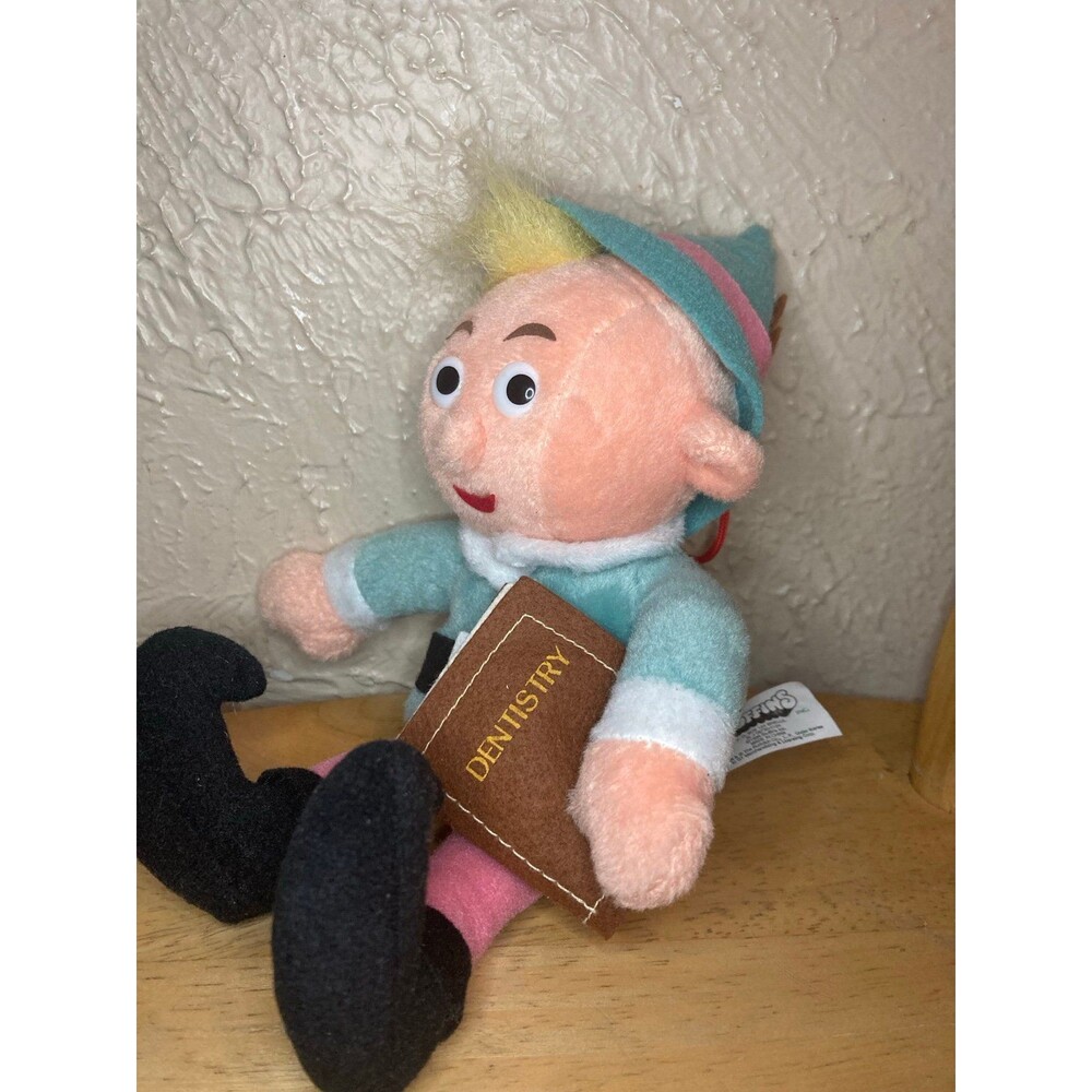 Hermey Dentist Plush Stuffins 1999 CVS Christmas Rudolph Island Of Misfit Toys - Picture 2 of 4
